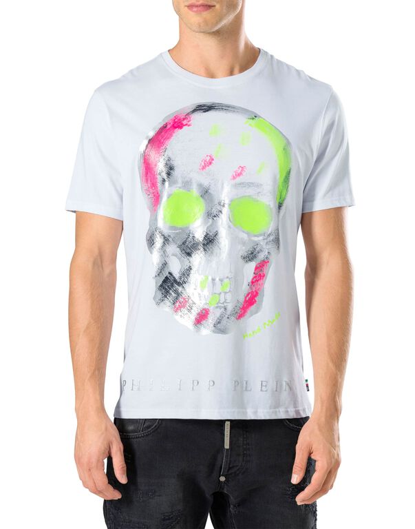 T-shirt Round Neck SS "Handmade skull"