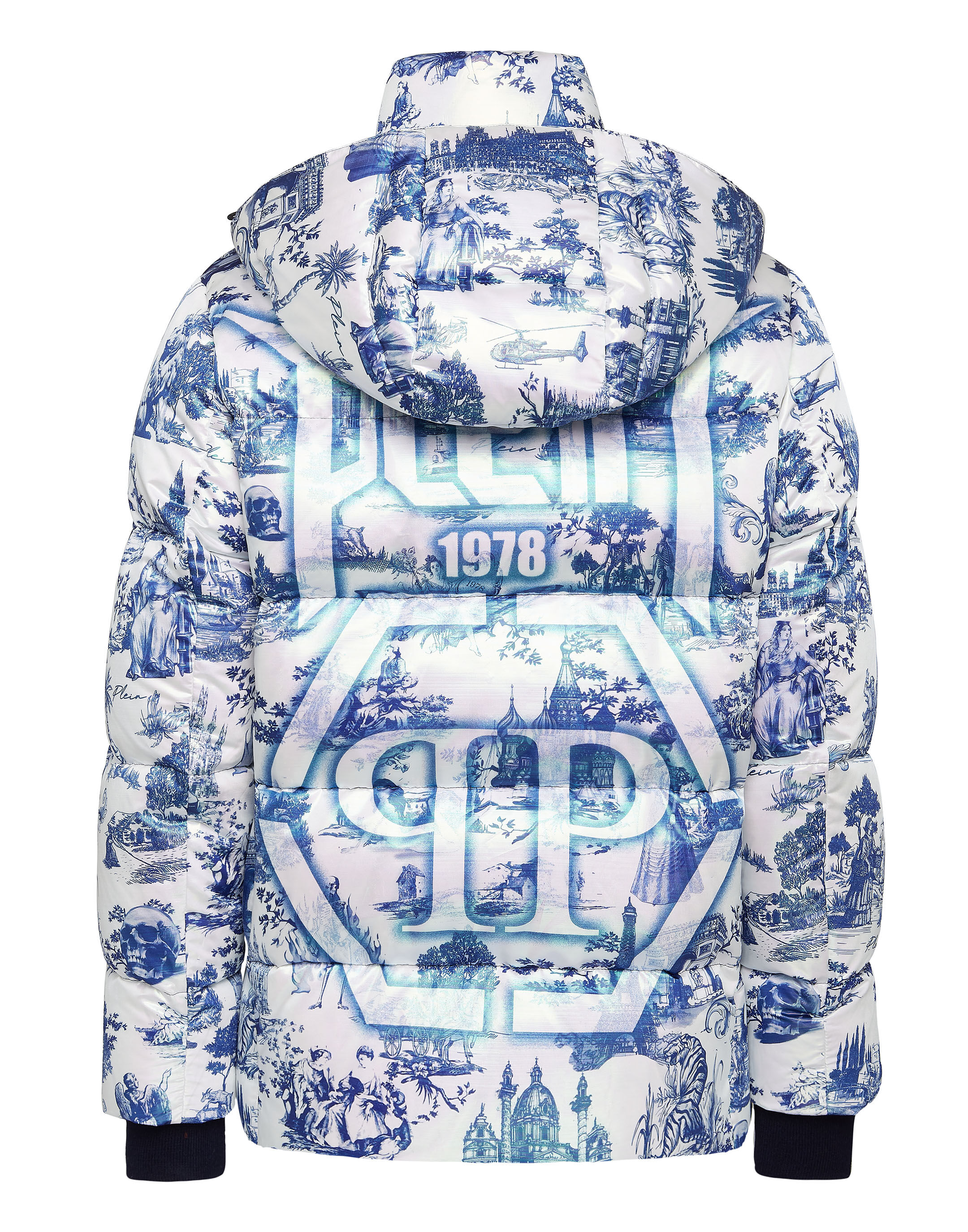 Bandana Print Nylon Jacket