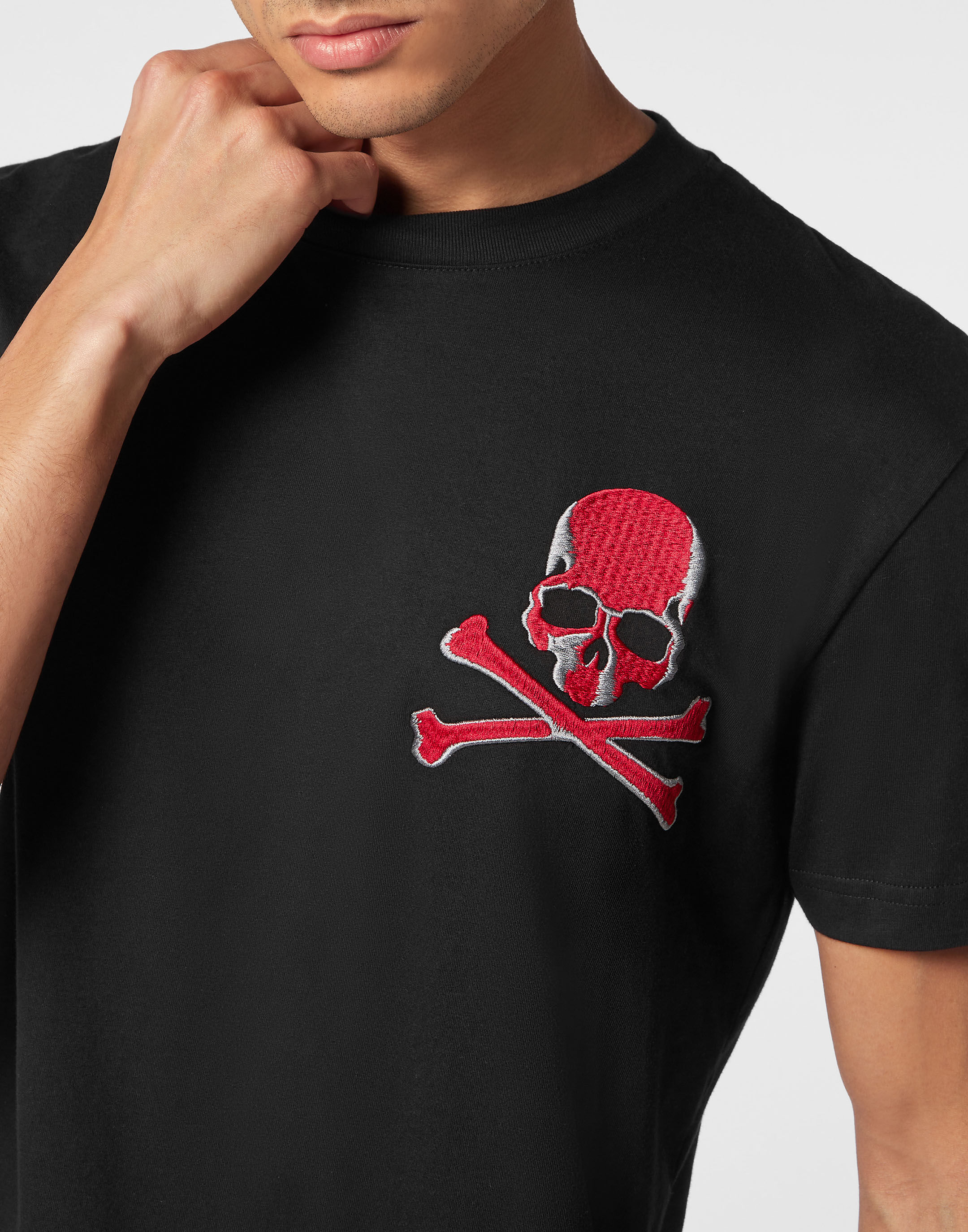 T-shirt Round Neck SS Skull&Bones | Philipp Plein Outlet