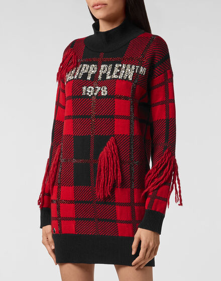 Pullover Round Neck SS Tartan