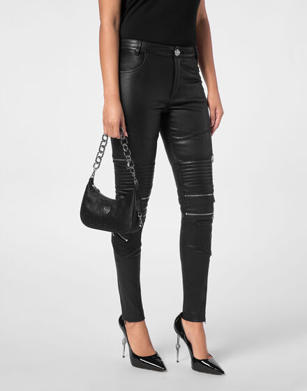 Satin Shoulder Bag Monogram