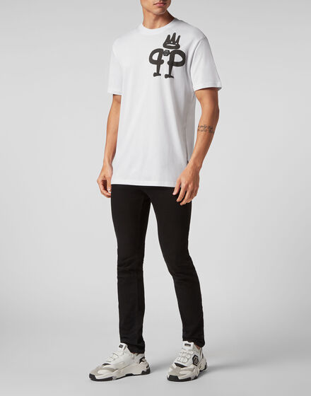 T-shirt Round Neck SS Iconic Plein T-shirt Round Neck SS Iconic Plein