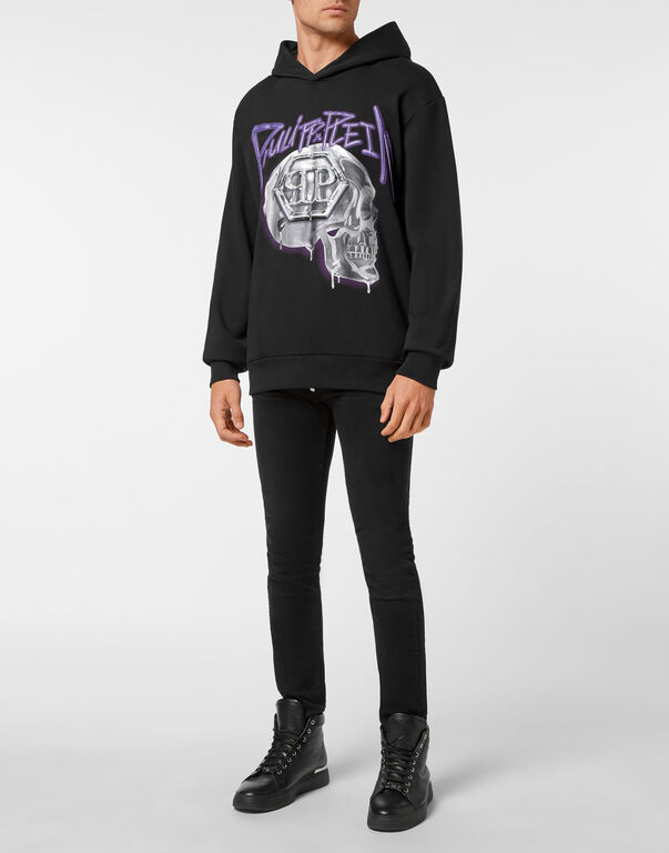 Hoodie Sweatshirt Skull