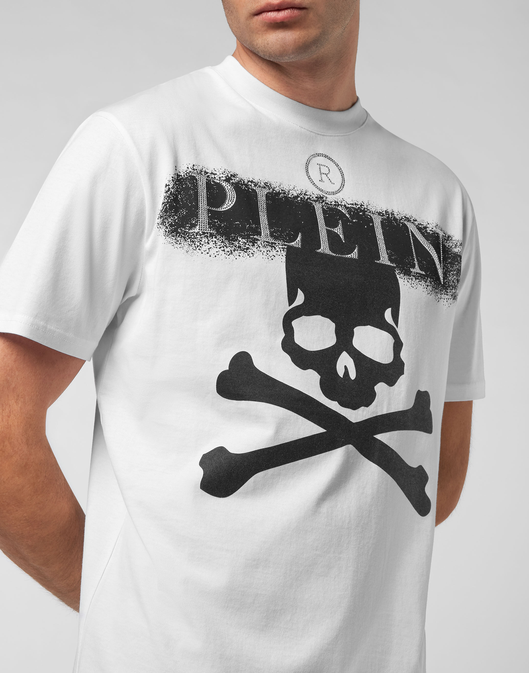 T shirt Round Neck SS Philipp Plein Outlet