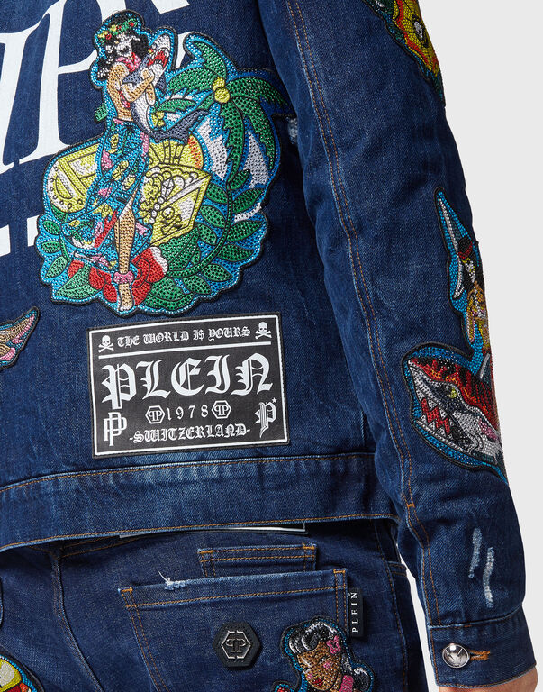 Denim Zip Jacket Hawaii