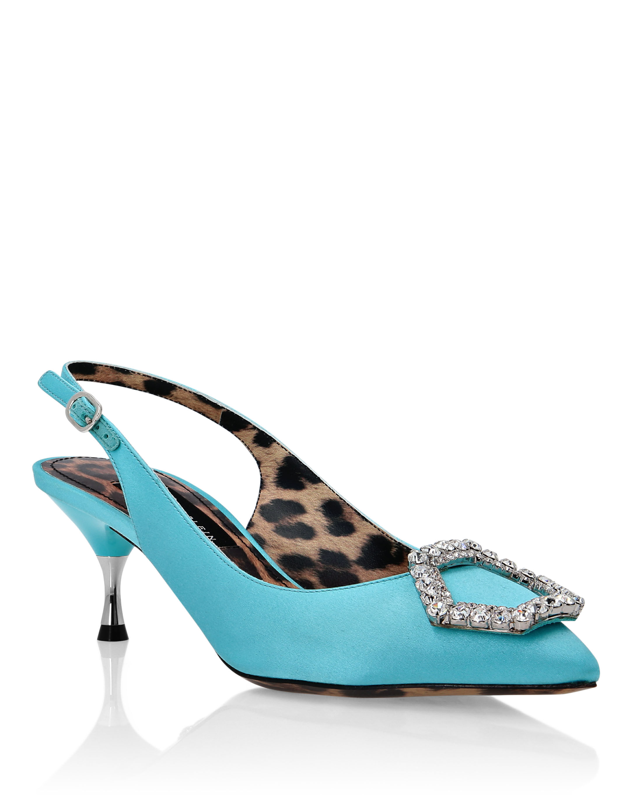 Turquoise low heels top
