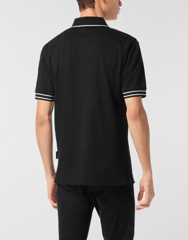 Jacquard Polo T-Shirt Monogram