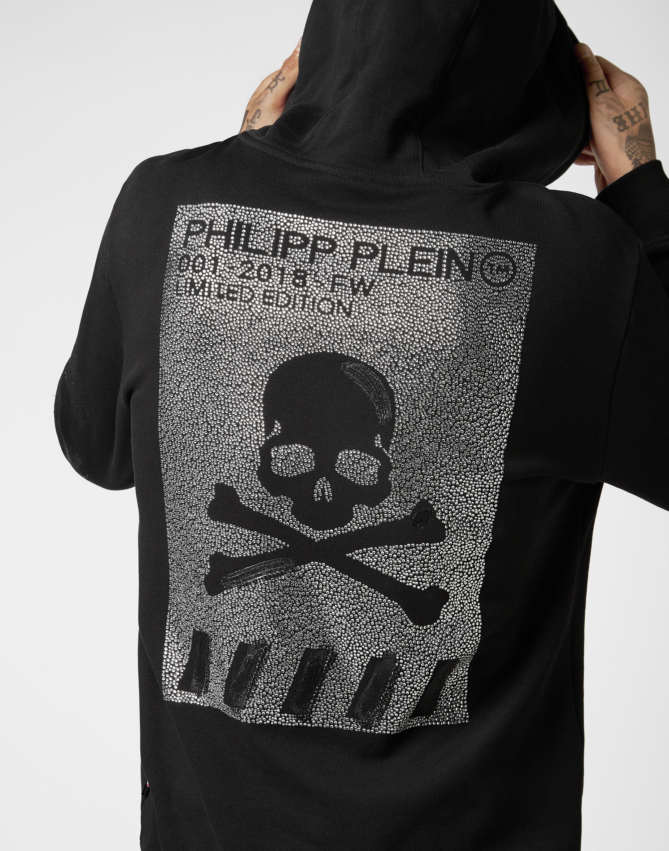 Hoodie sweatshirt Skull Philipp Plein Outlet