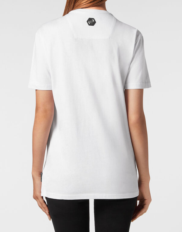 T-shirt Roundneck SS with crystals Tattoo