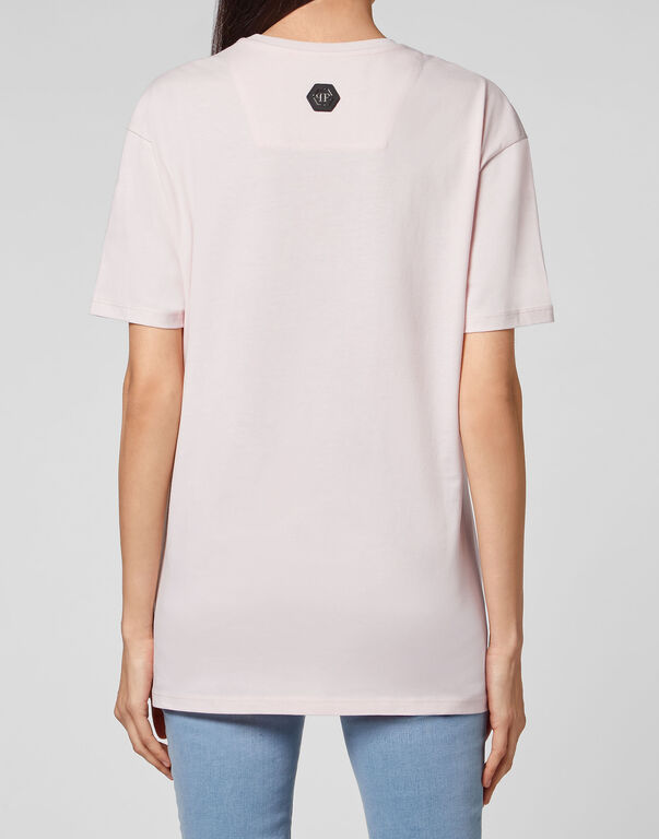 T-shirt Round Neck SS Crystal Signature
