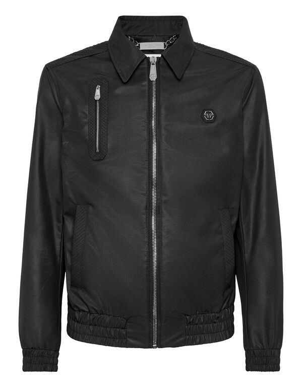 Nylon Jacket with Python
