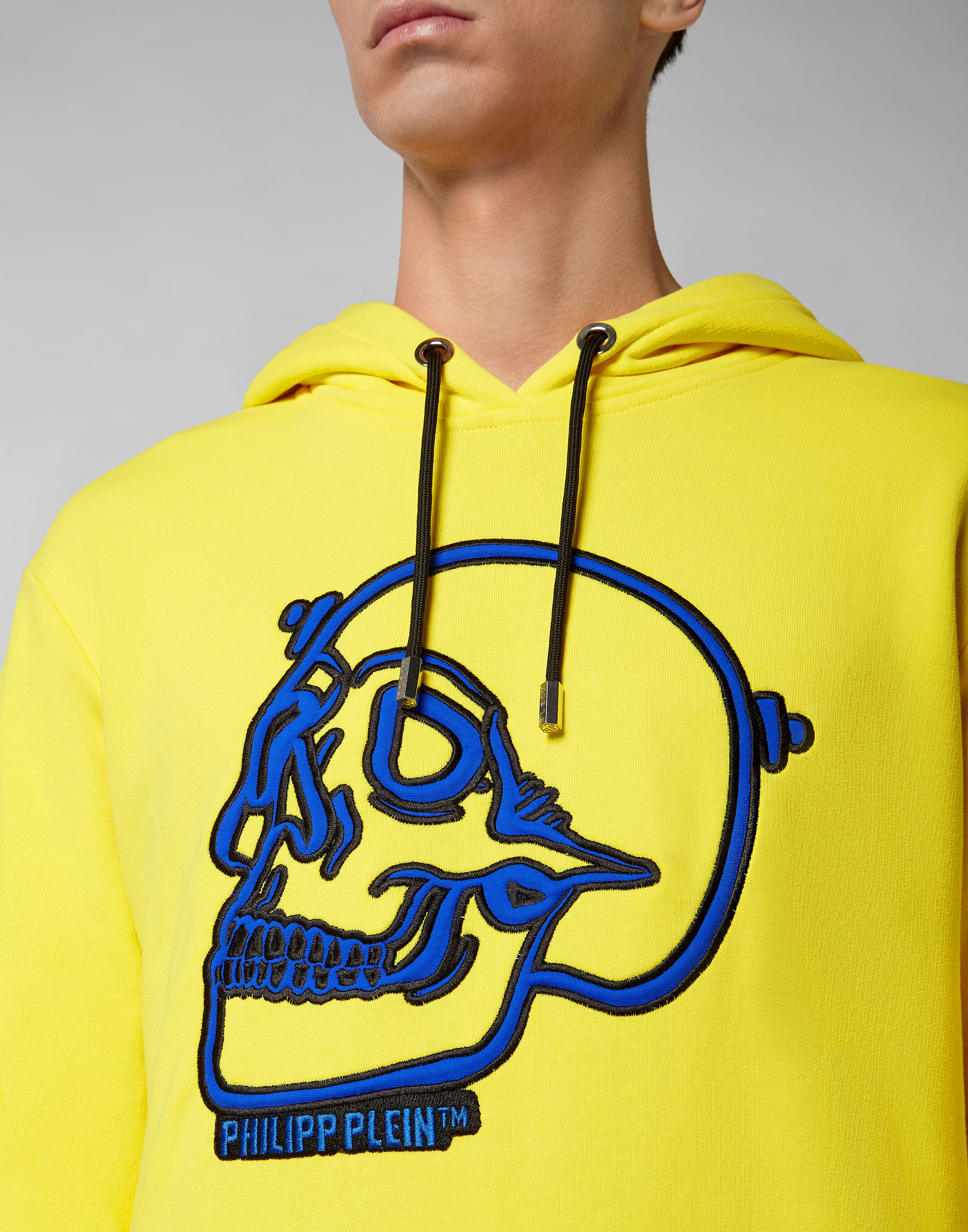 Philipp plein yellow hoodie top