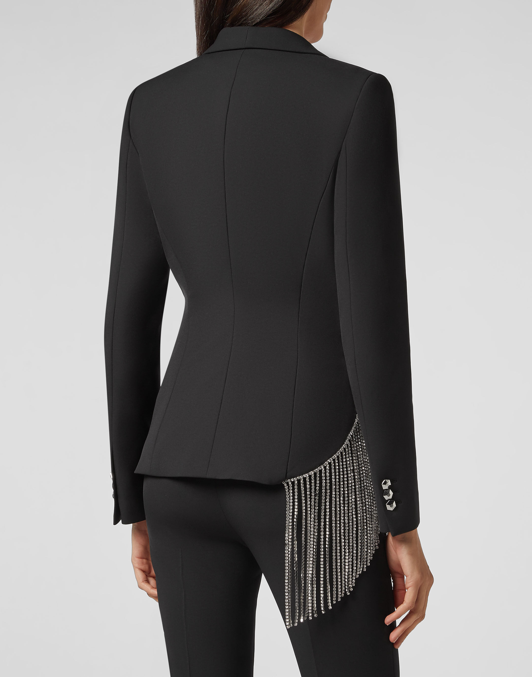 Blazer with fringe new arrivals