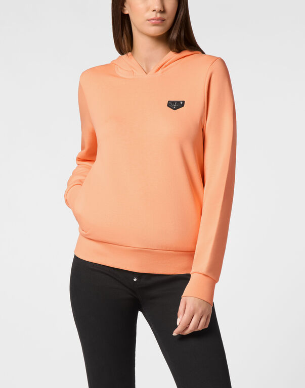 Hoodie Sweatshirt LS Iconic Plein