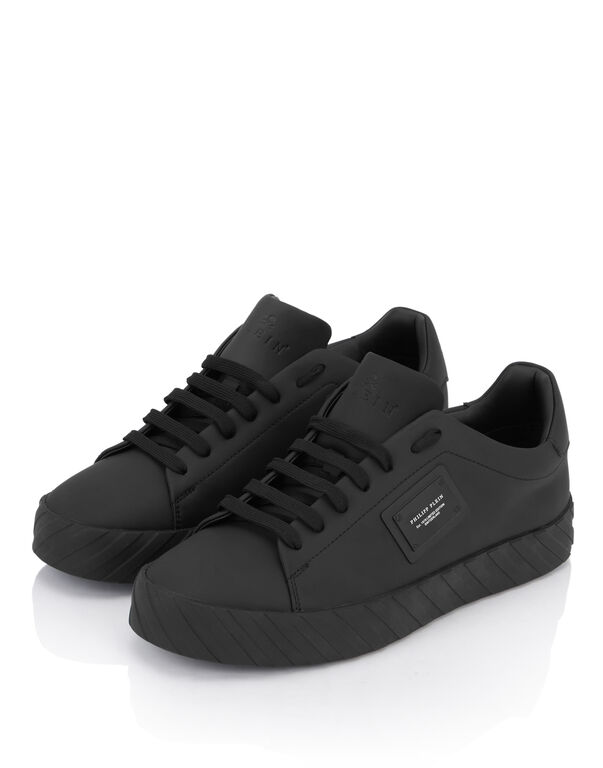 Nappa Leather Low-Top Sneakers Placca
