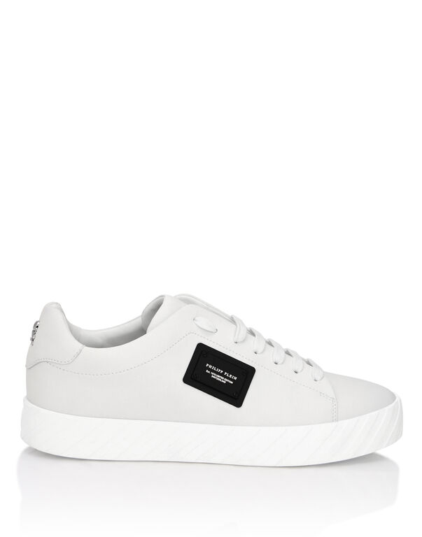 Nappa Leather Low-Top Sneakers Placca