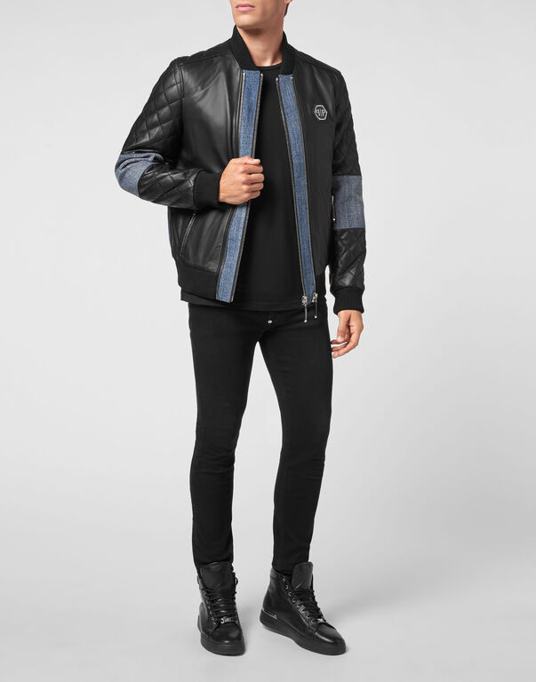 Bomber Leather Jacket