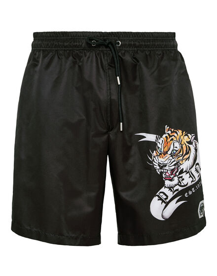 Long Swim Boxers Tattoo