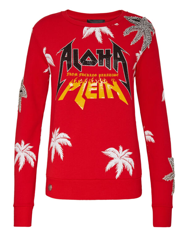 Sweatshirt LS Aloha Plein