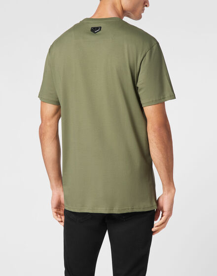 T-shirt Round Neck SS Print Skull