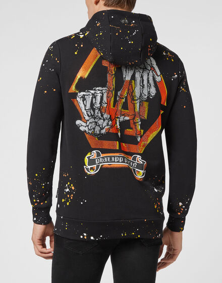 Hoodie sweatshirt Stones LA fingers
