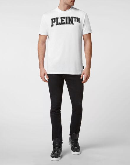T-shirt Round Neck SS with Crystals