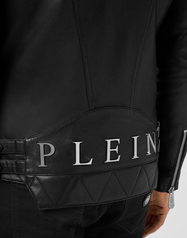 Leather Biker Philipp Plein TM