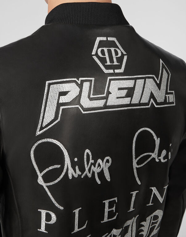 Leather Bomber Logos