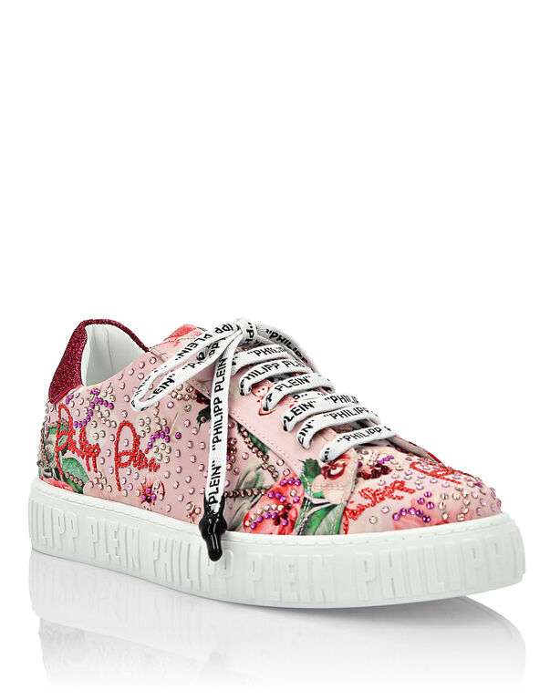 Lo-Top Sneakers Flowers