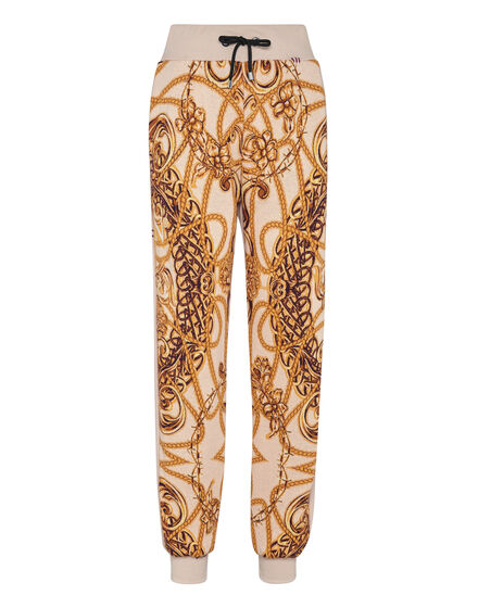 Jogging Trousers knit & fleece Jacquard New Baroque