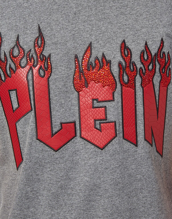 T-shirt Round Neck SS "Plein in flame"