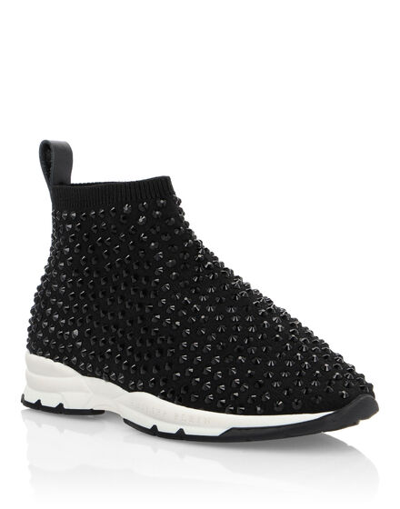 Hi-Top Sneakers Crystal