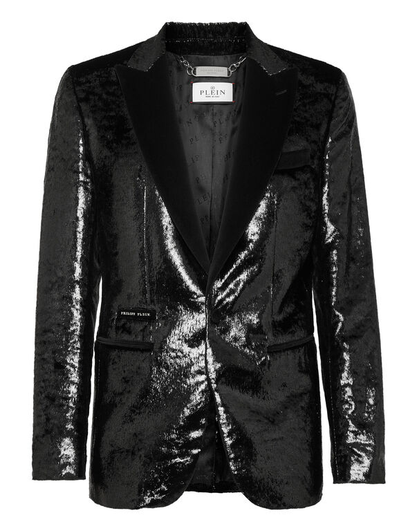 Velvet & Lurex Blazer Lord fit Sartorial