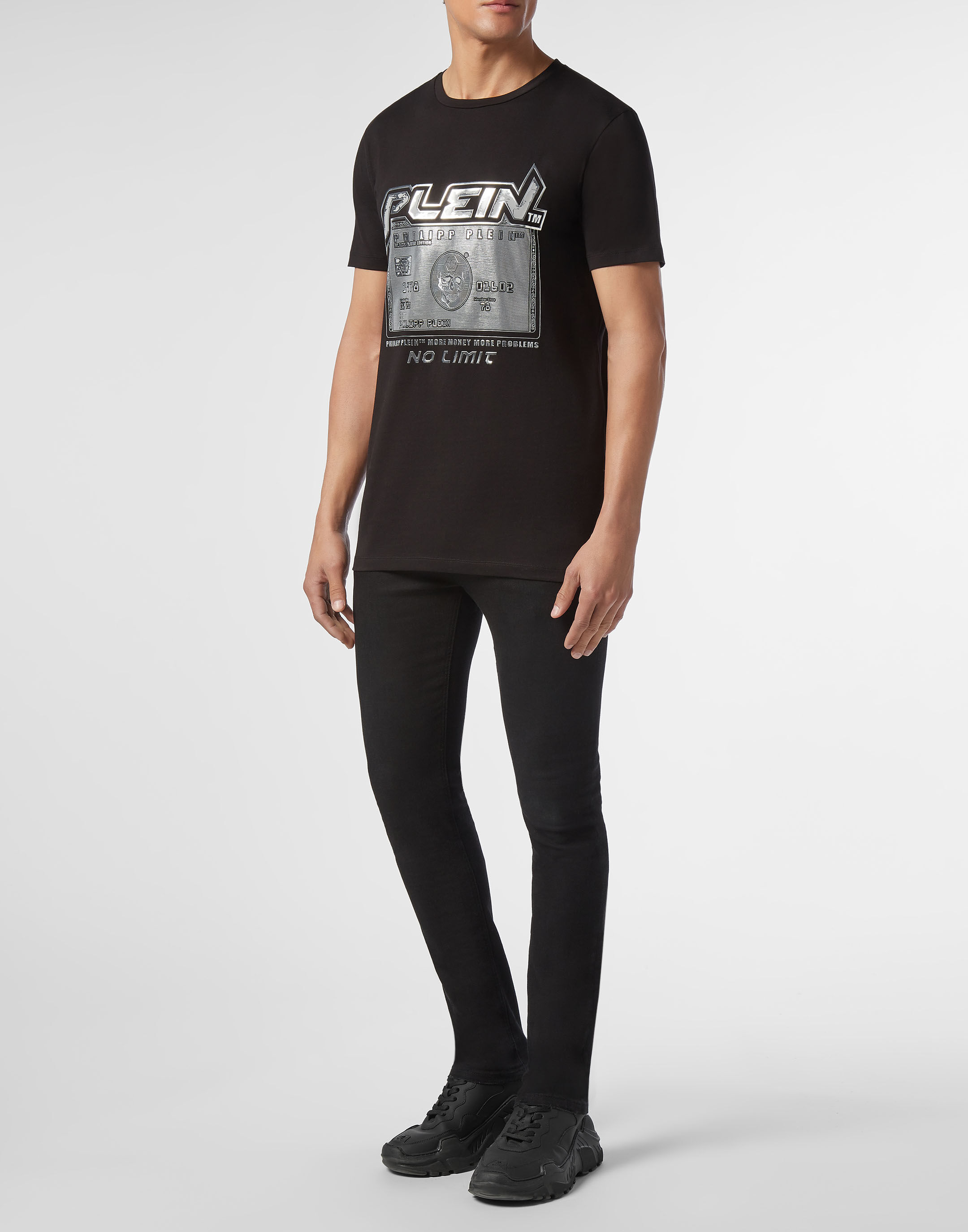 Philipp plein credit card t shirt cheap