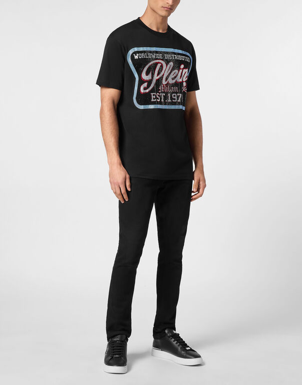 T-shirt Round Neck SS With Patch
