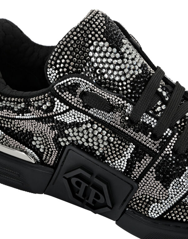 Crystal Royal Street Suede Lo-Top Sneakers Camouflage