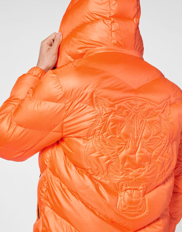 Nylon Puffer Jacket Tiger