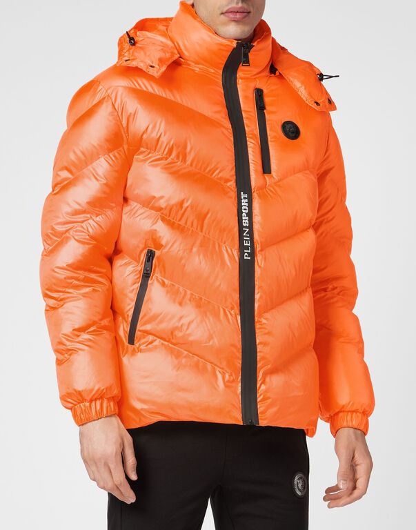 Nylon Puffer Jacket Tiger