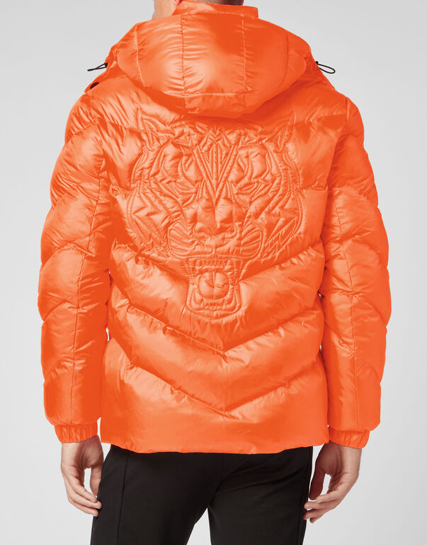 Nylon Puffer Jacket Tiger