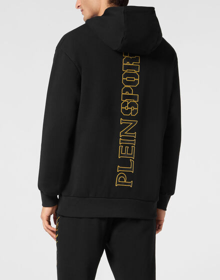 Cotton Hoodie Sweatshirt LS Lamina Scratch