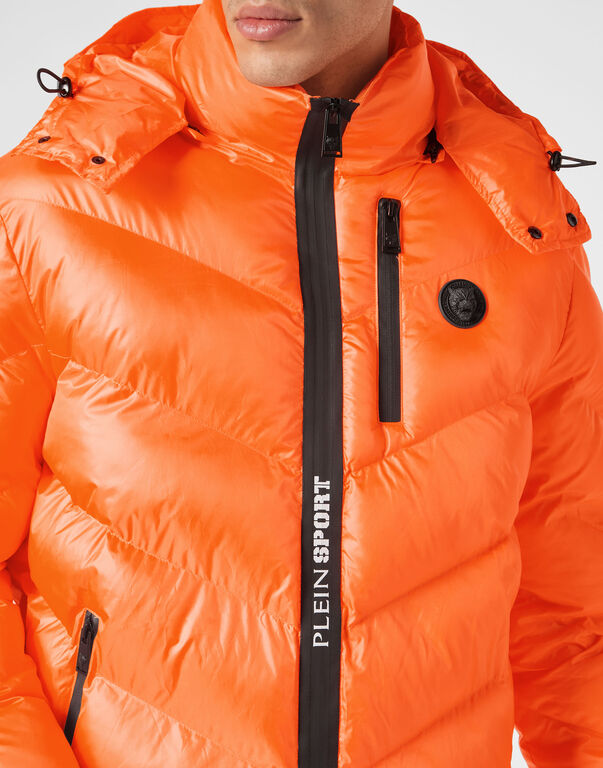 Nylon Puffer Jacket Tiger