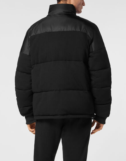 Hybrid Jersey Puffered Jacket LS