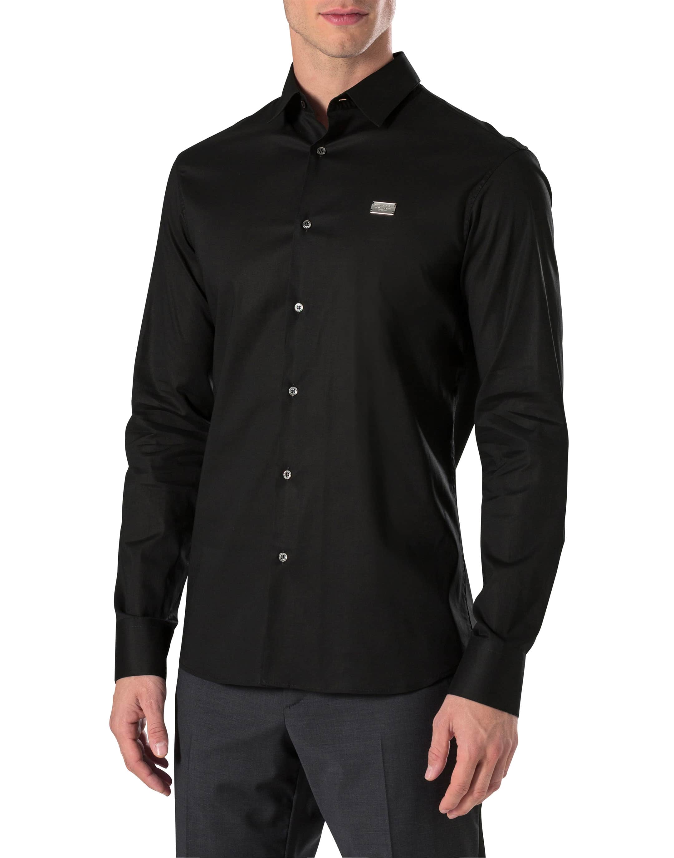 Black shirt with diamonds Clearance