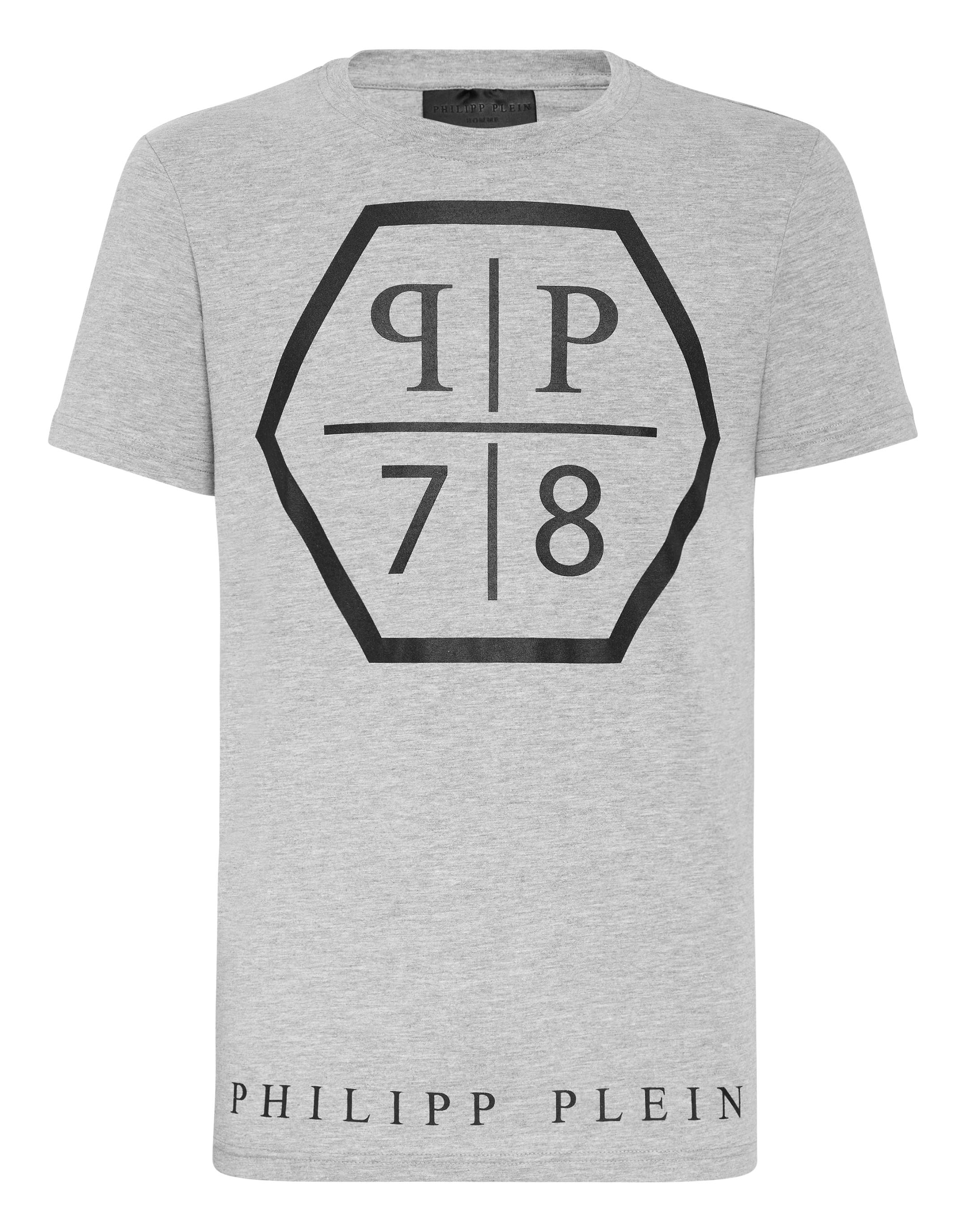 philipp plein grey t shirt