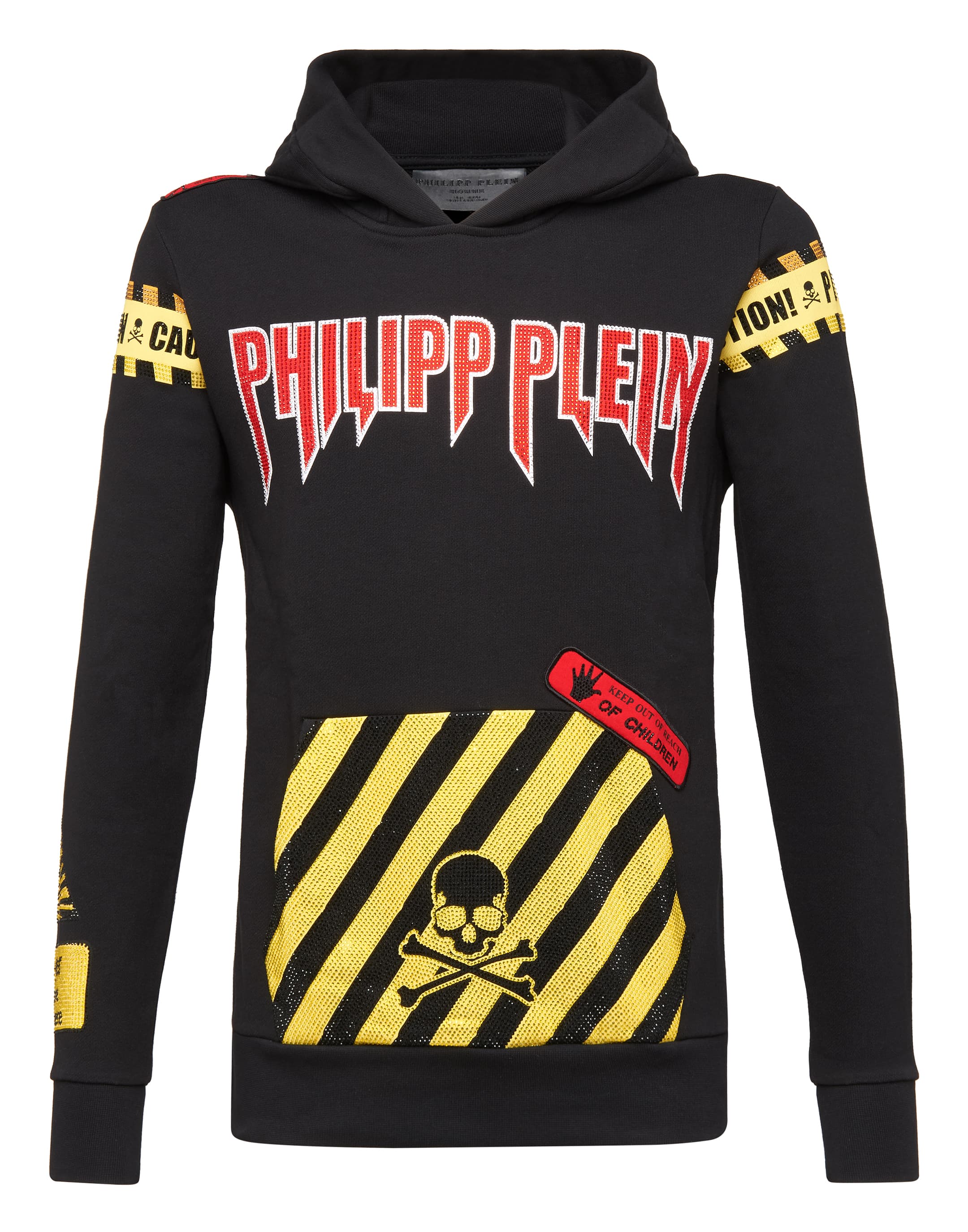 Hoodie sweatshirt MM Warning | Philipp 