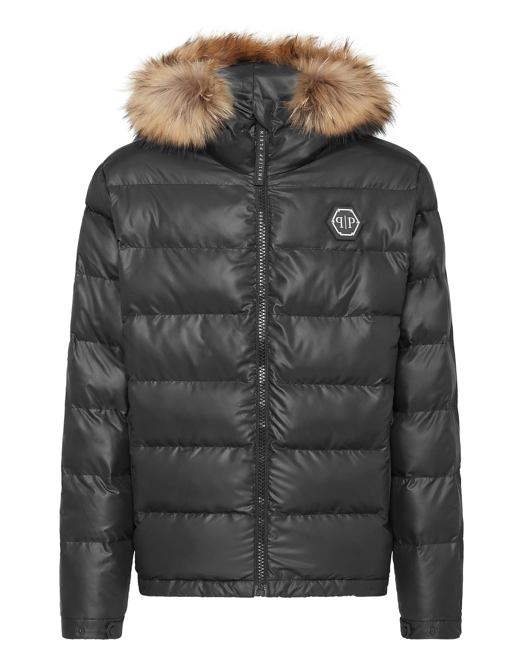 PADDED PARKA WITH FUR