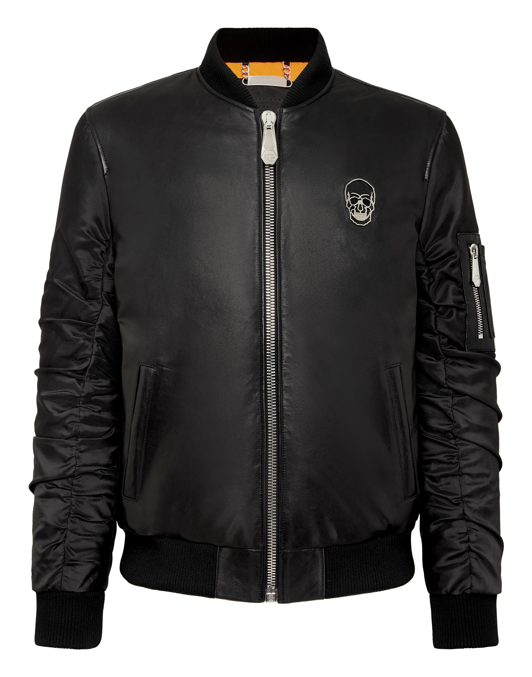 Leather Bomber Skull | Philipp Plein Outlet