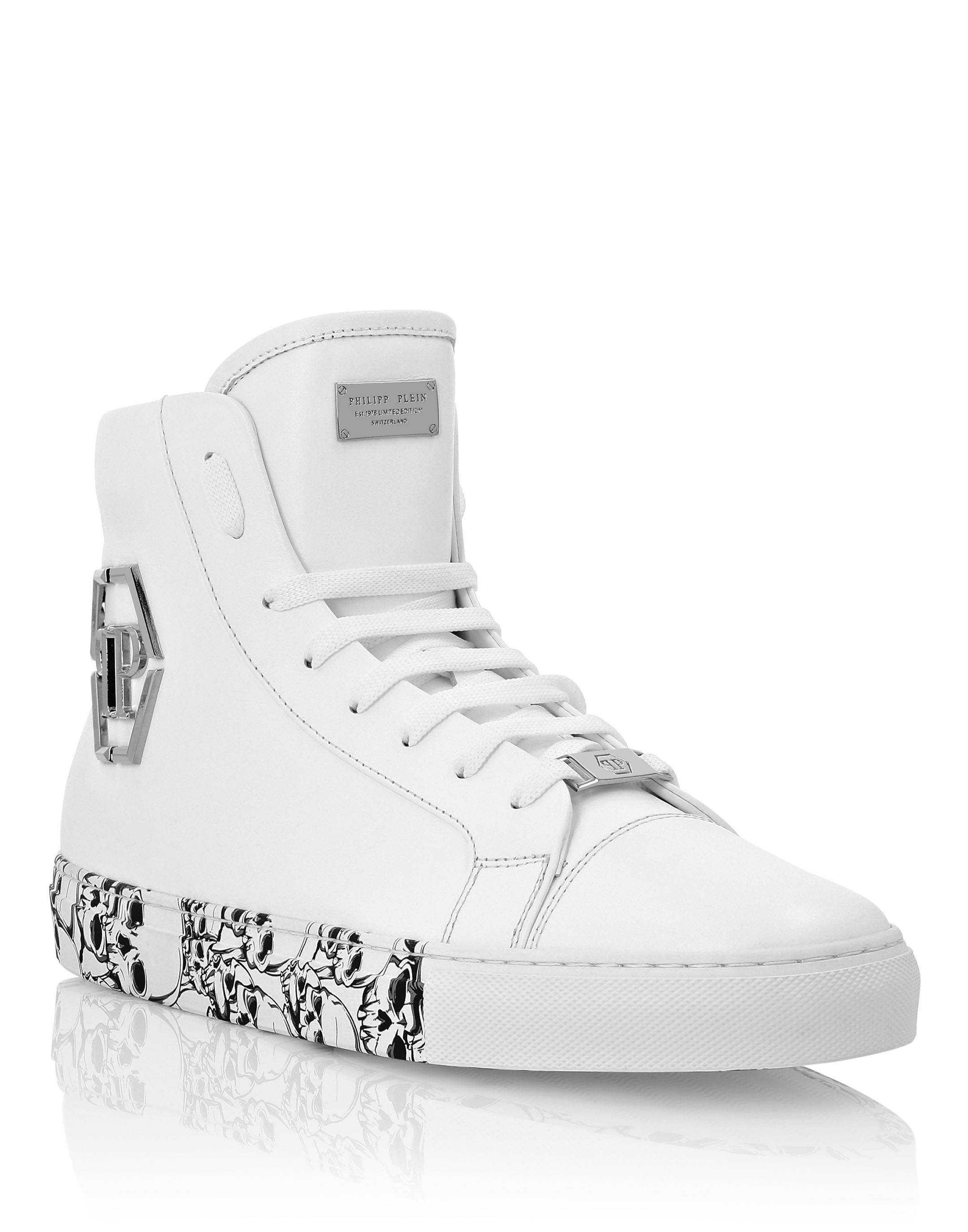 HI-TOP SNEAKERS NOTORIOUS PYTHON SKULL