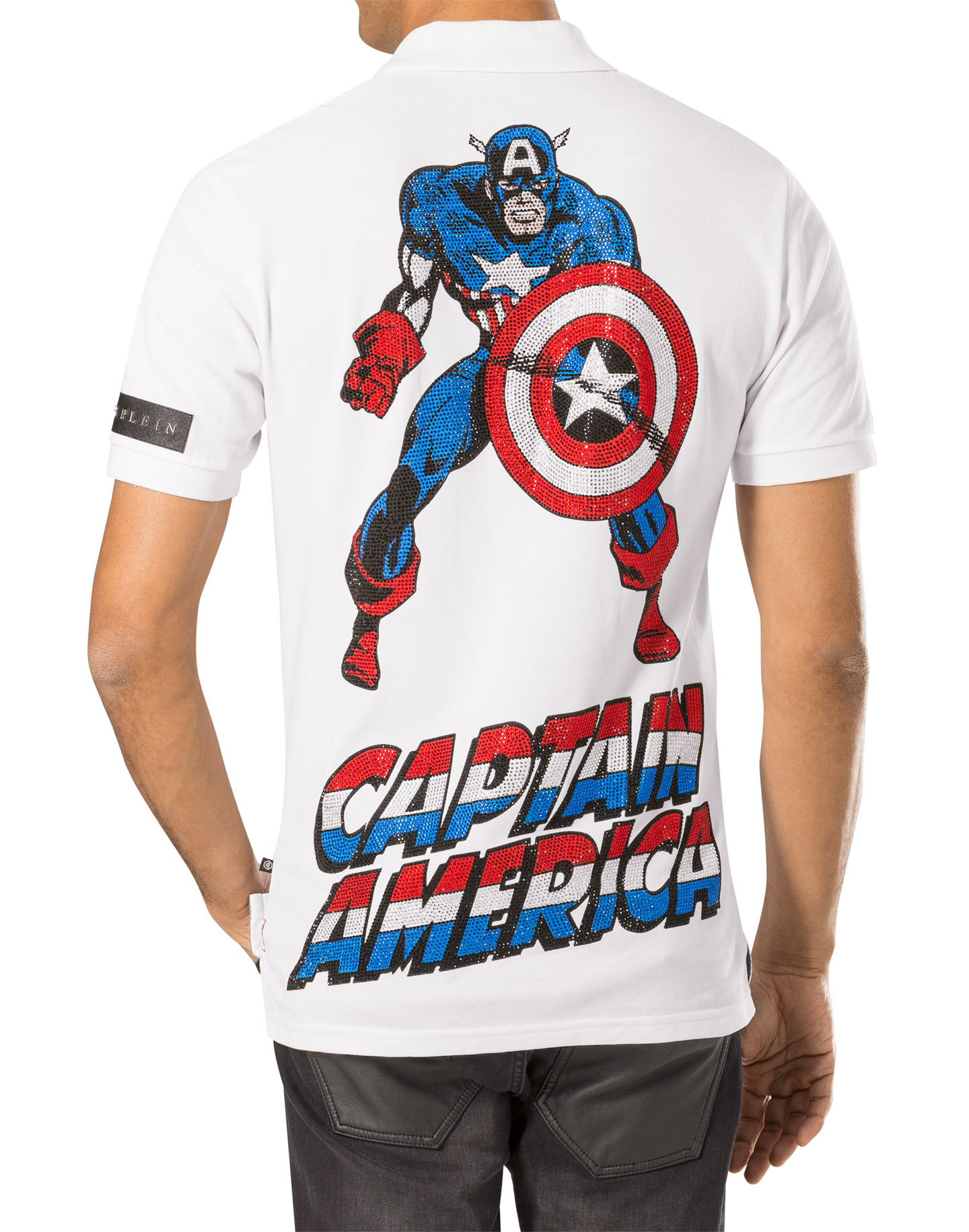 te binden presentatie D.w.z Philipp Plein Captain America T Shirt Sweden, SAVE 48% - lutheranems.com