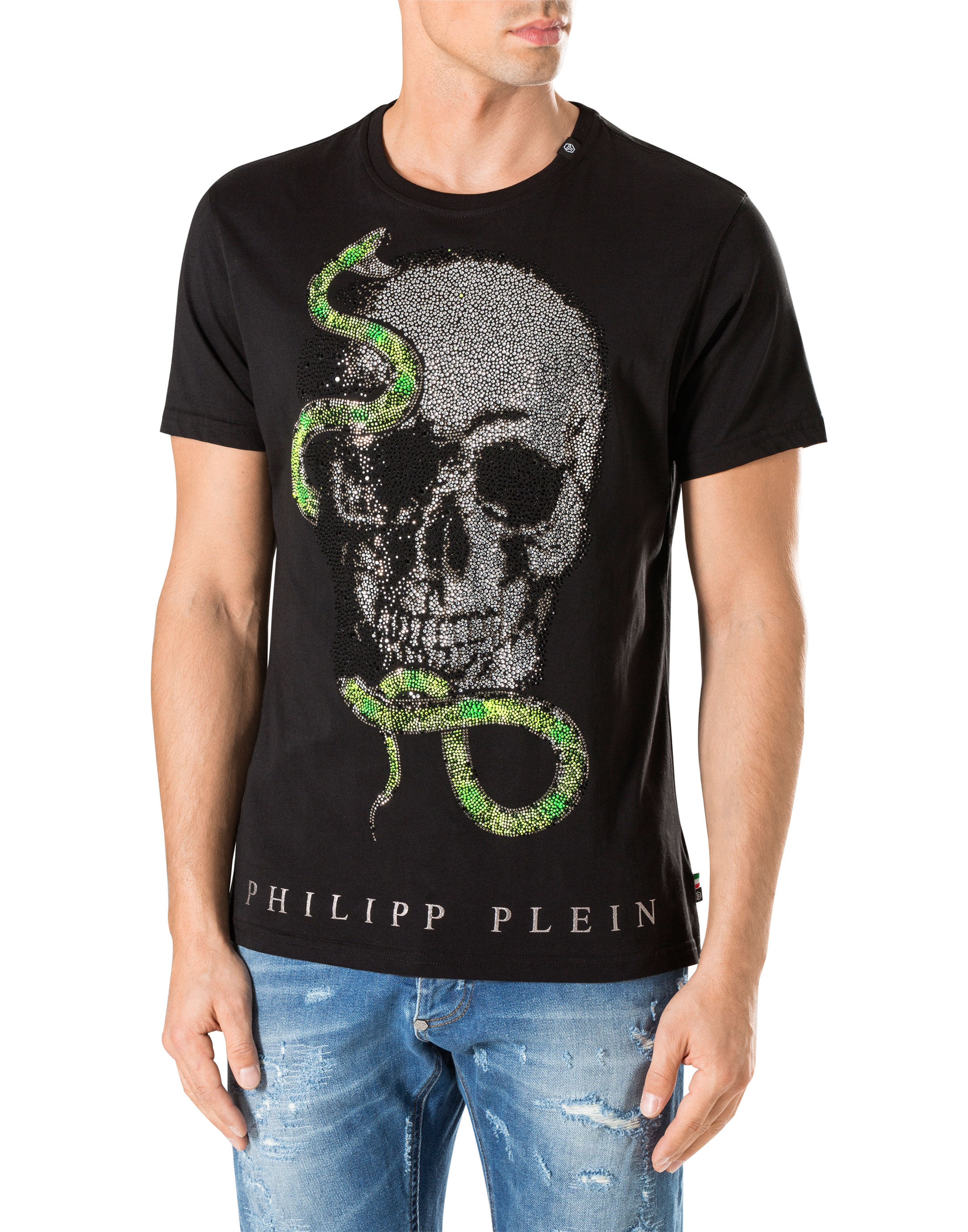 philipp plein snake t shirt
